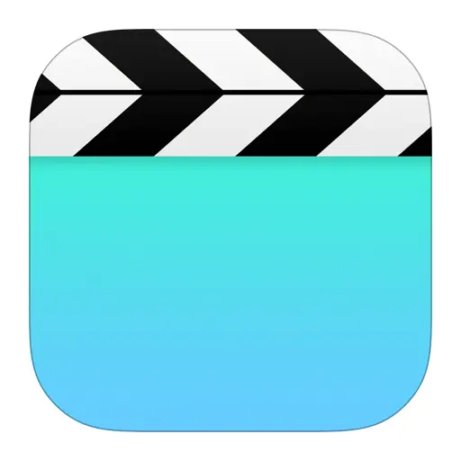 Clapperboard Icon for Movie Editing