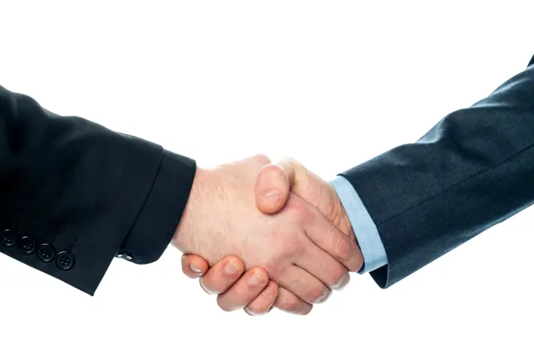 Close-up Handshake