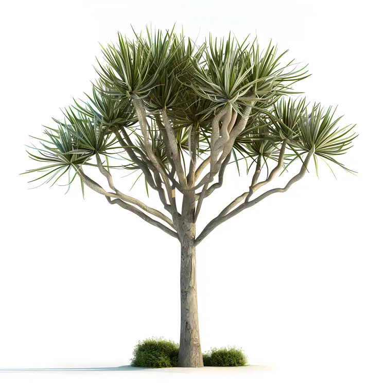 Dracaena Tree in Natural Setting