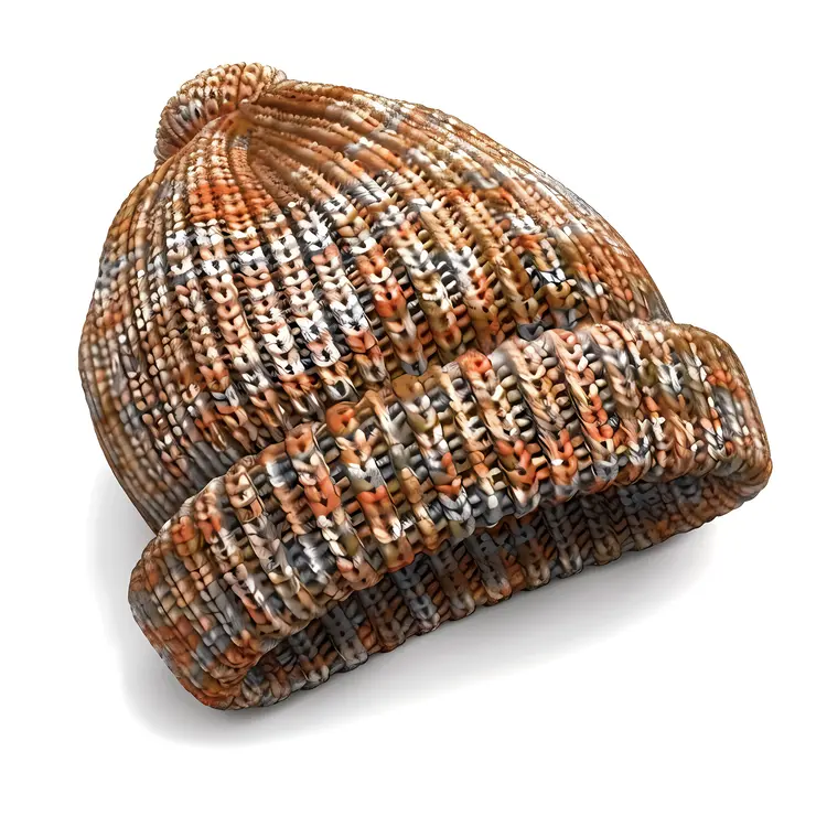 Brown Beanie Illustration