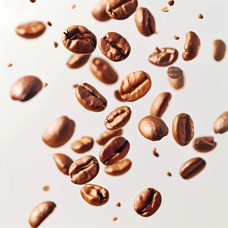 Roasted Brown Coffee Beans
