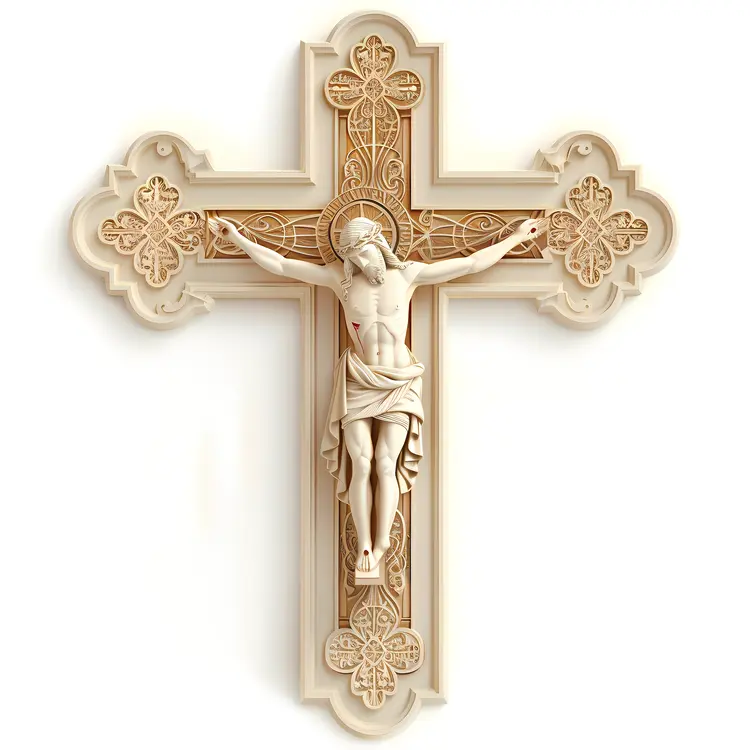 Elegant Crucifixion of Jesus
