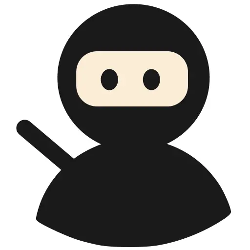 Black Cartoon Ninja