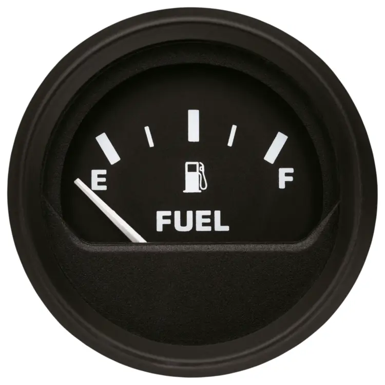 Fuel Gauge Showing Empty