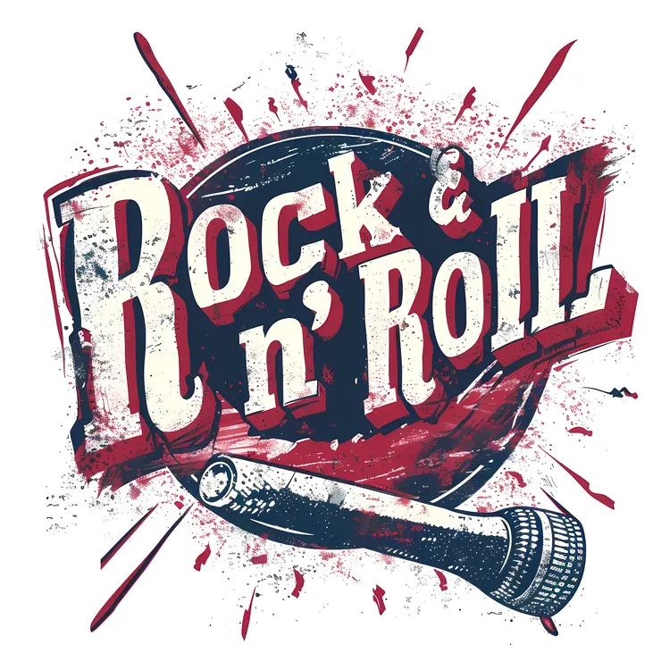 Vintage Rock n' Roll Poster