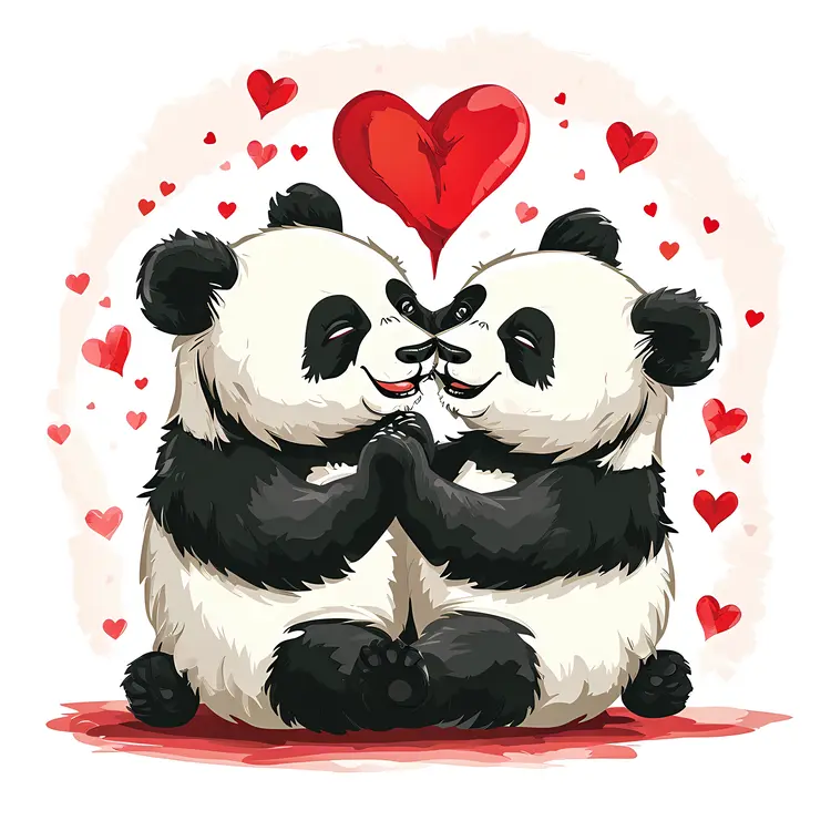 Pandas with Heart
