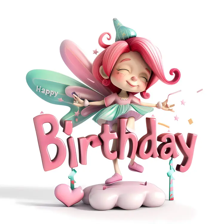 Pink Fairy Birthday Celebration