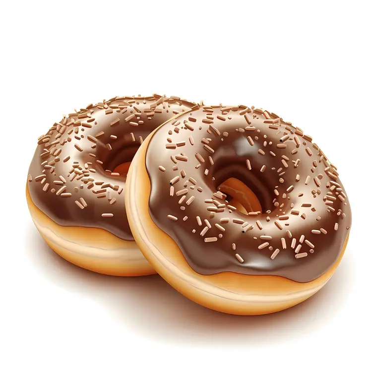 Chocolate glazed donuts