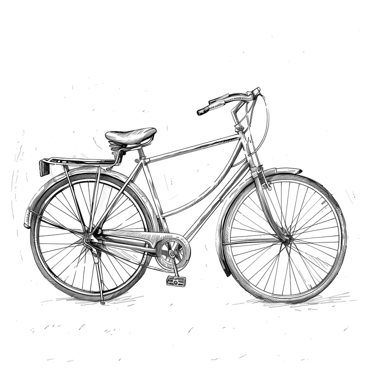 Sketch of a Bicycle