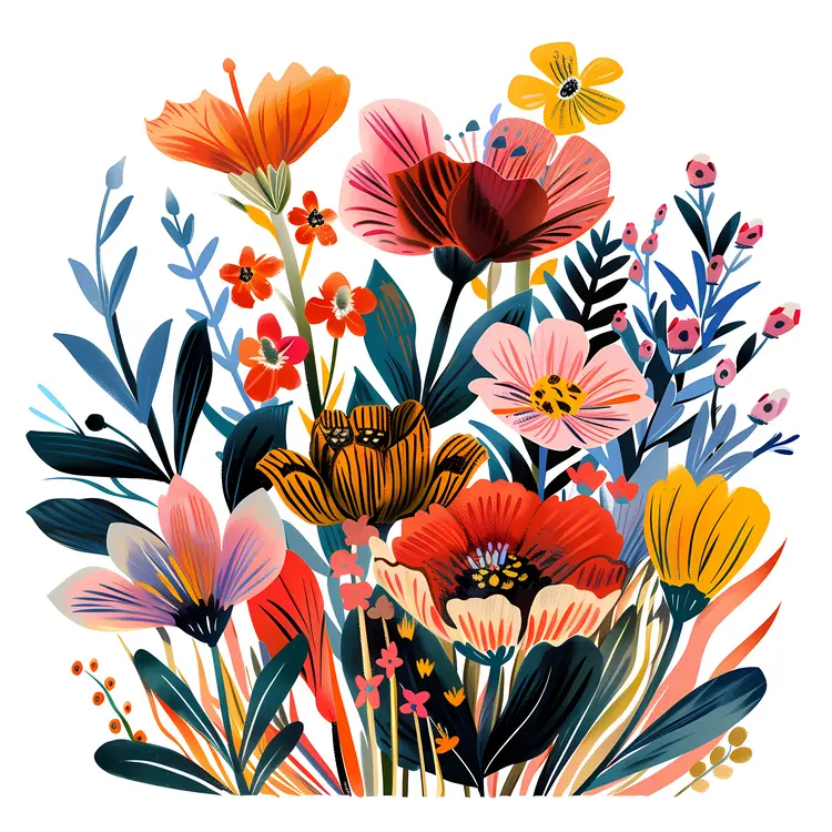 Colorful Floral Arrangement