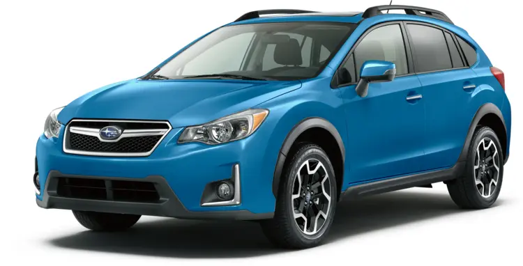 Blue Subaru SUV