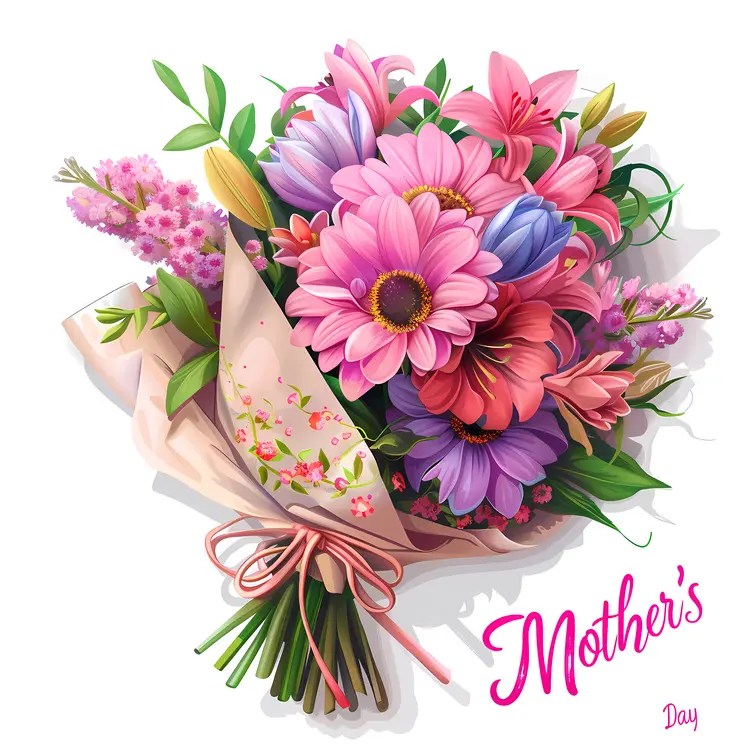 Vibrant Mother's Day Flower Bouquet