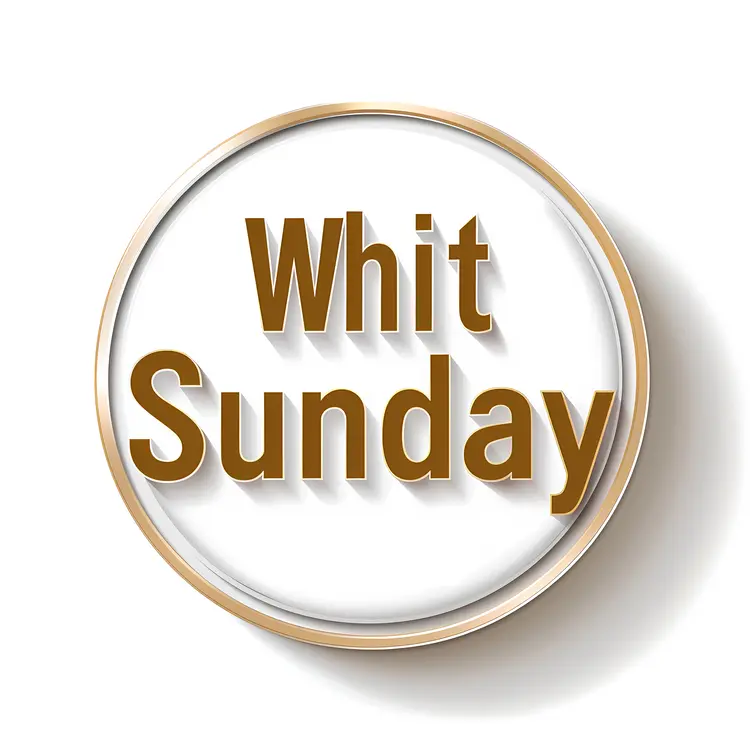 Whit Sunday Circular Text