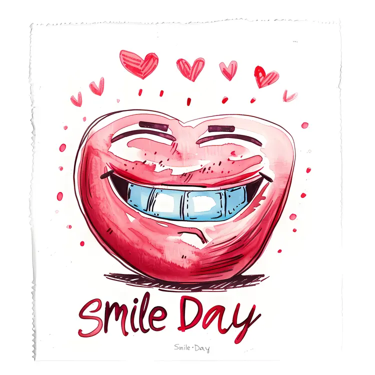 Heart Smiling on Smile Day