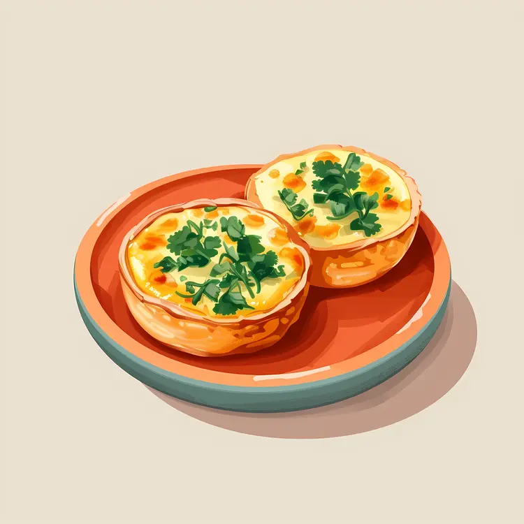 Mini Quiches with Herbs