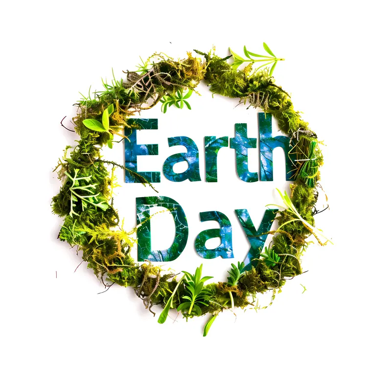 Earth Day with Greenery