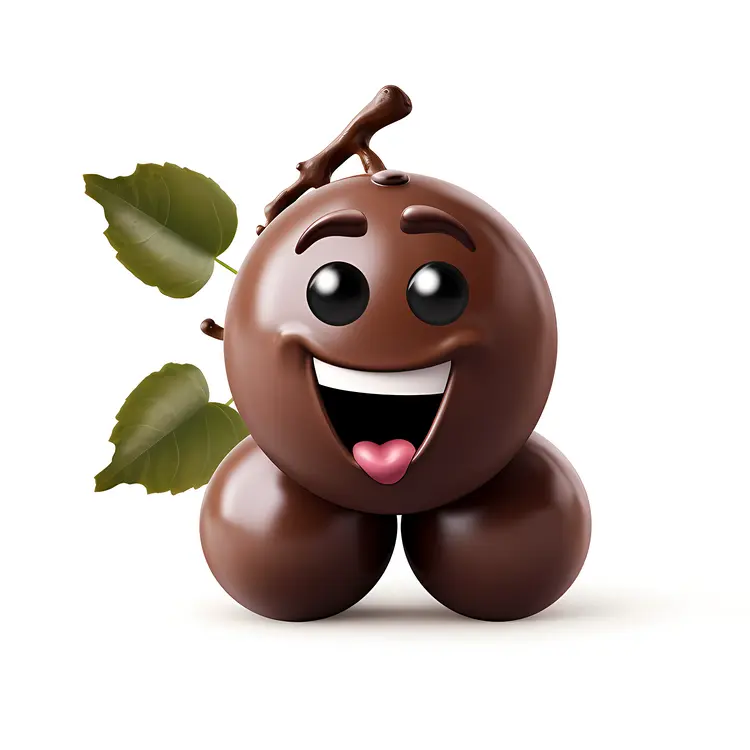 Happy Chocolate Covered Grapes