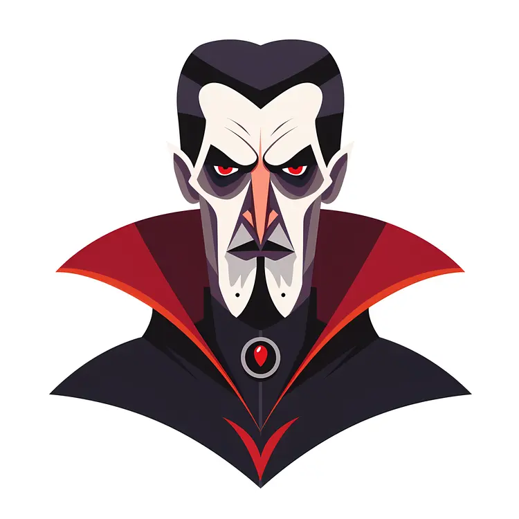 Vampire Character Illustration
