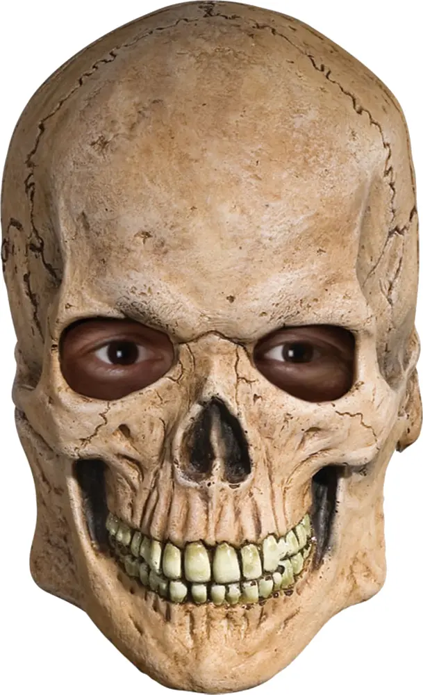 Skull with Eyes Peeking Through