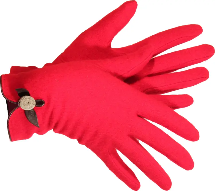 Stylish Red Gloves for Winter Fashion