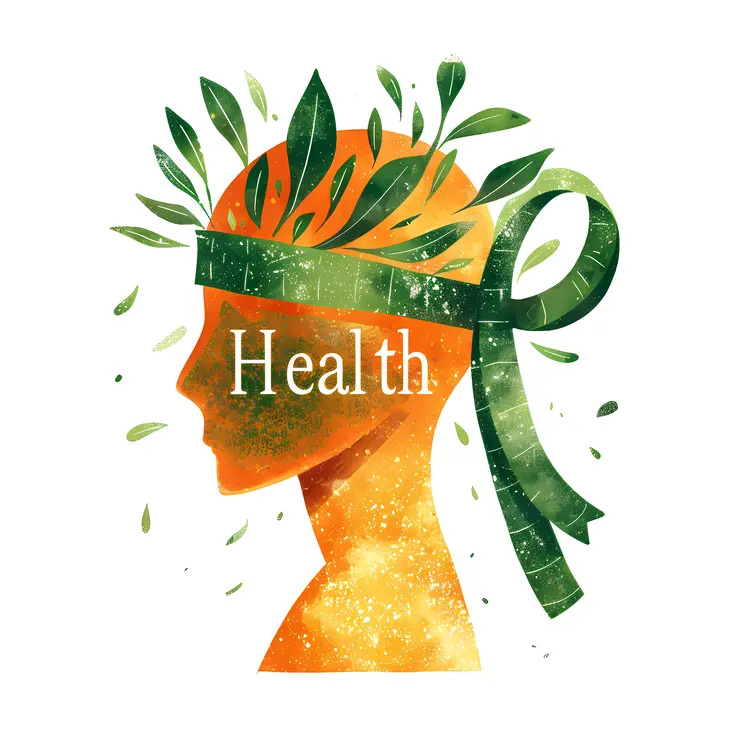 Health Concept with Nature Elements