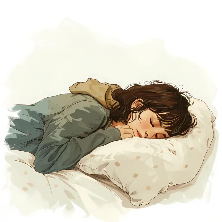Comfortable Sleeping Girl