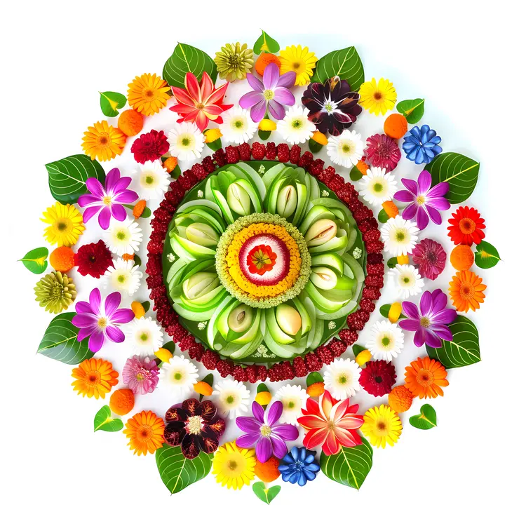 Floral Mandala Art