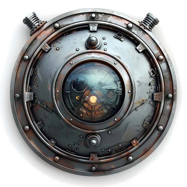 Submarine Hatch Illustration