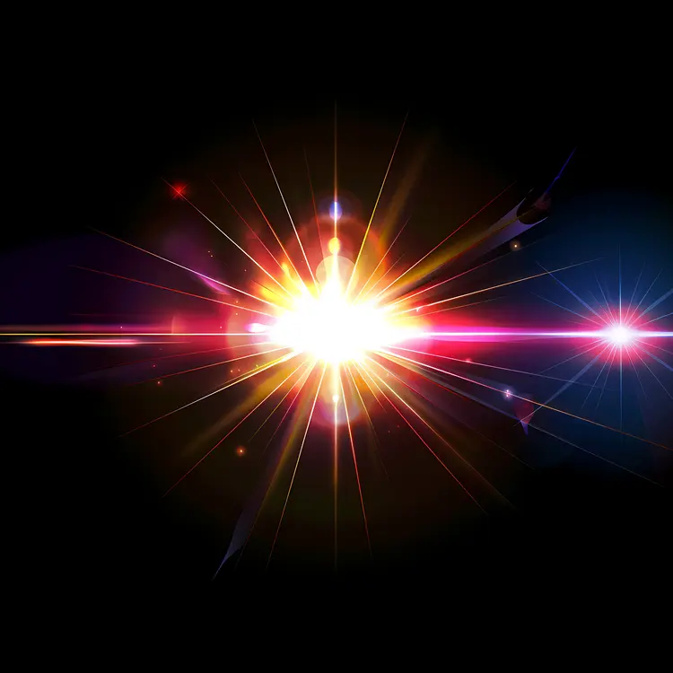 Radiant Starburst Light