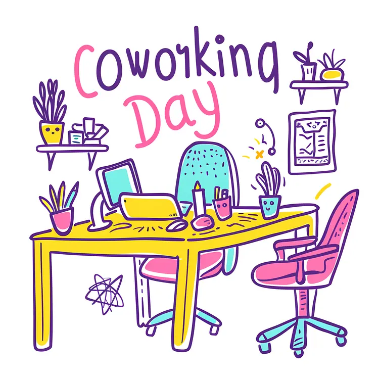 Coworking Day Office Setup