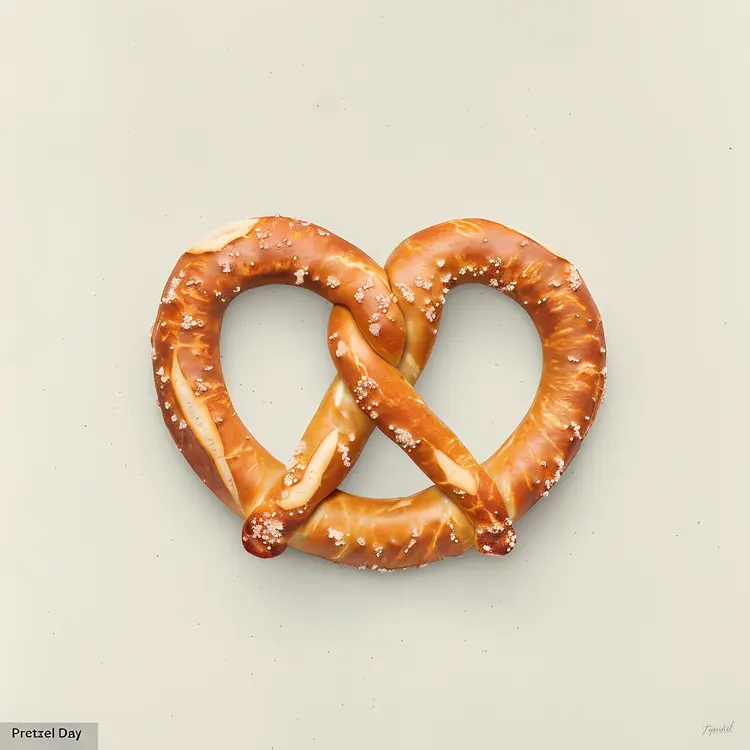 Delicious Pretzel for Pretzel Day