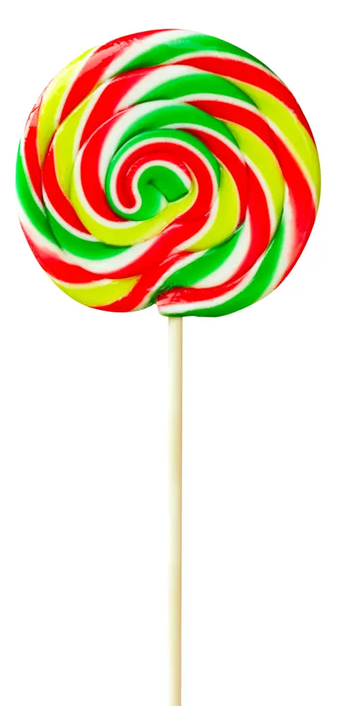 Colorful Swirl Lollipop