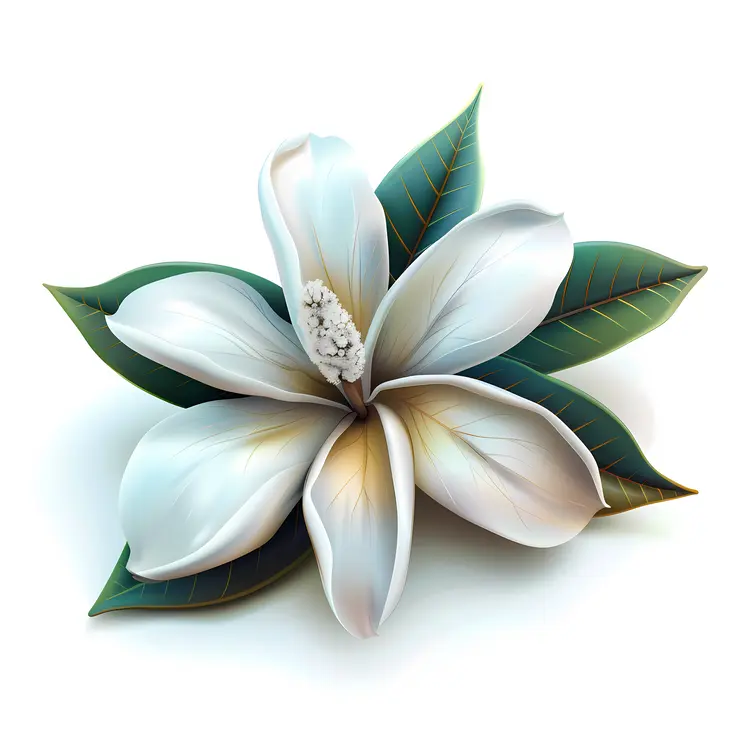 Elegant White Flower