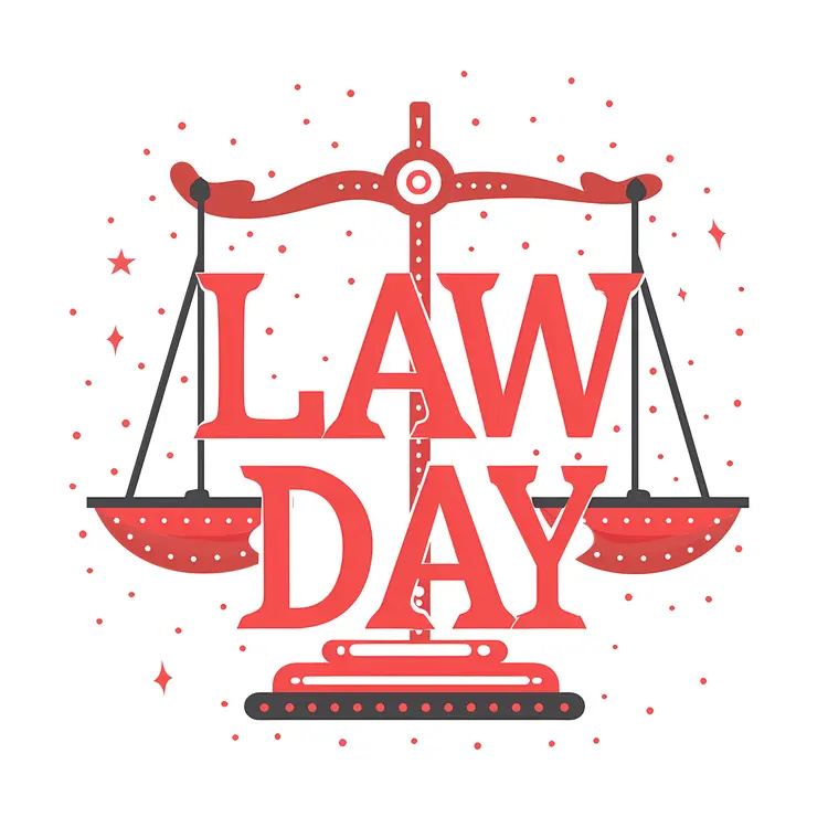 Law Day Celebration with Scales