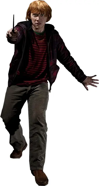 Person with Wand in Action