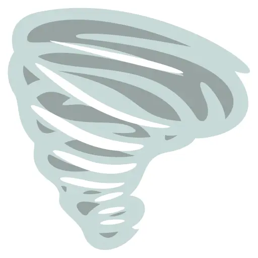 Gray Tornado Icon