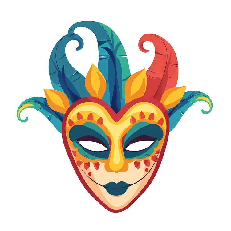 Colorful Festival Mask