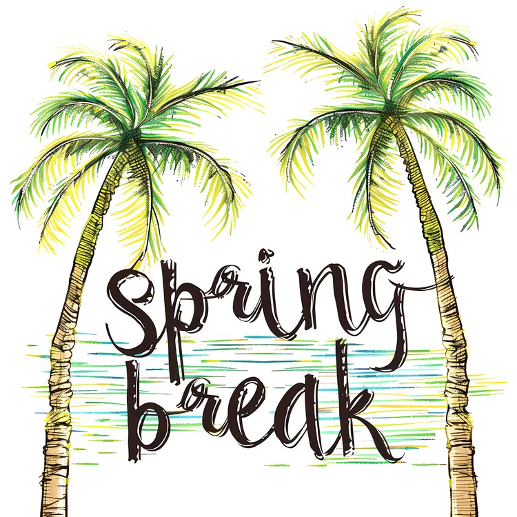 Spring Break with Palm Trees