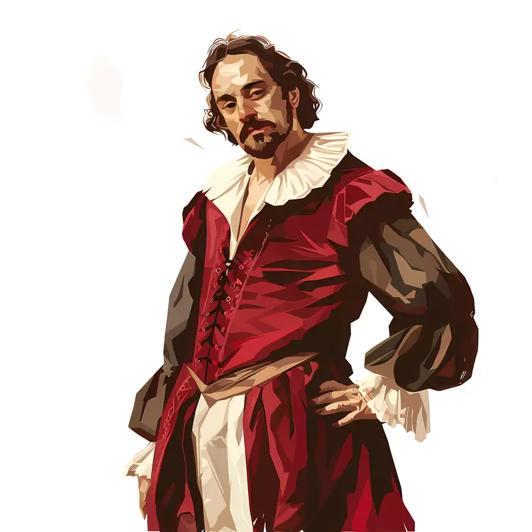 Man in Renaissance Costume