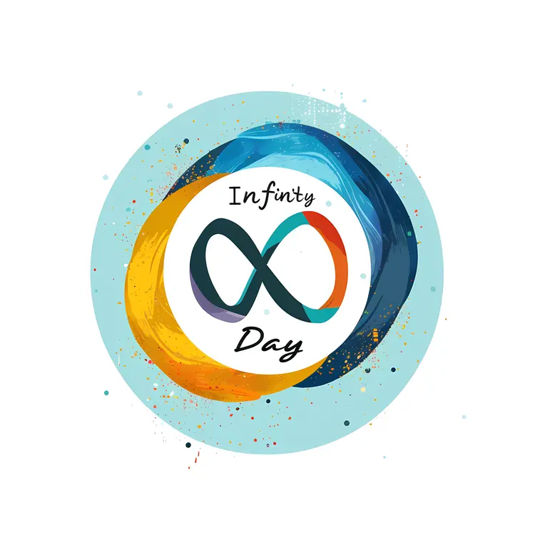 Colorful Infinity Symbol for Infinity Day