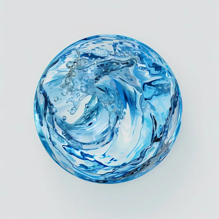 Water Sphere Splash