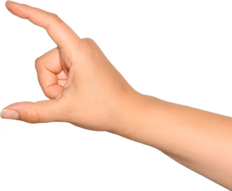 Pinching Hand Gesture