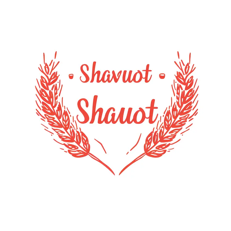 Shavuot Festival Wheat Illustration