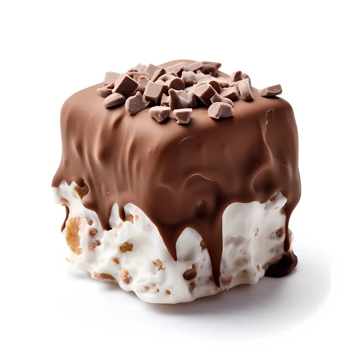 Chocolate-Covered Marshmallow Treat
