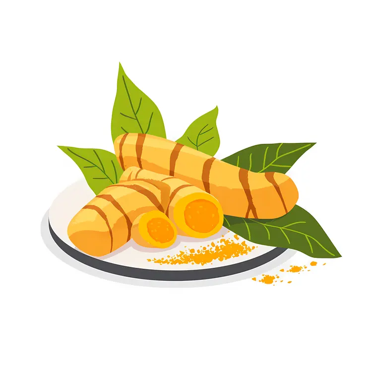 Fresh Turmeric Root and Powder