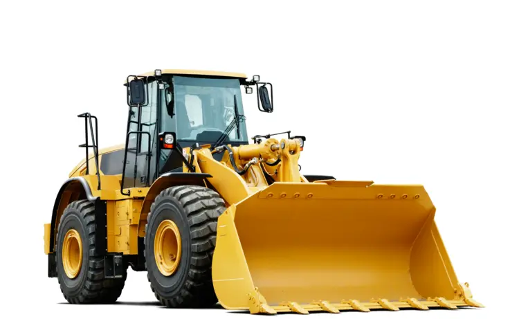 Yellow Loader for Heavy Construction Work