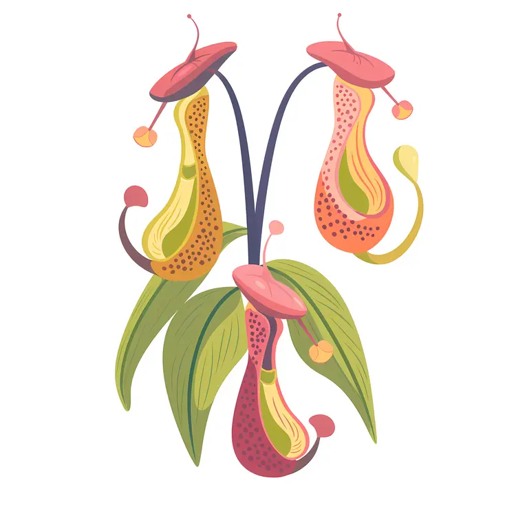 Illustration of Pitcher Plant
