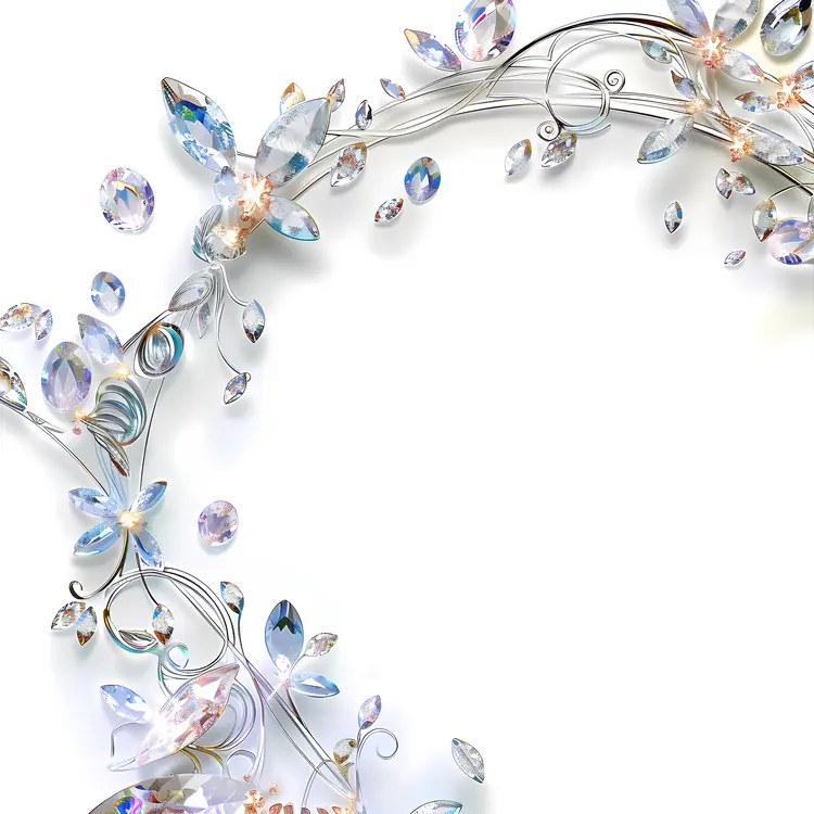 Crystal Flowers and Jewels