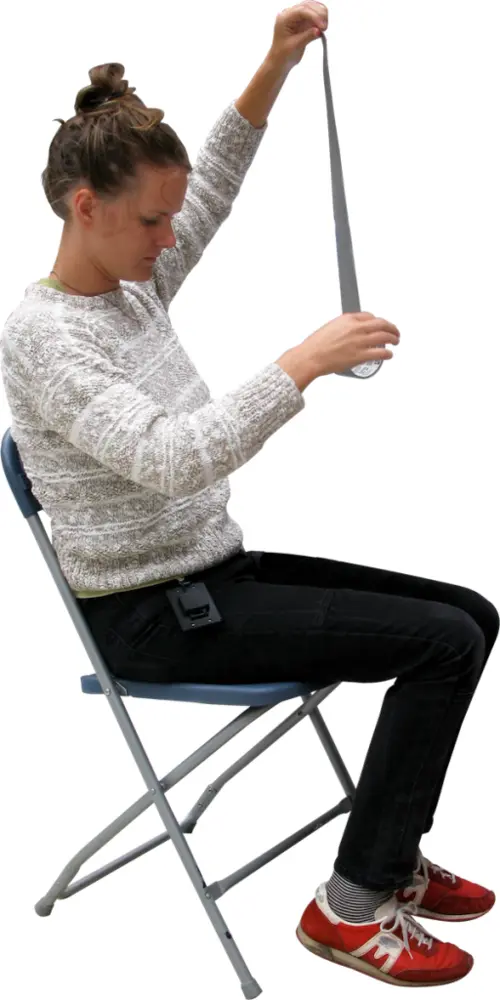 Woman Holding Measuring Tape