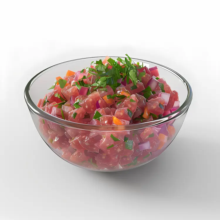Poke Bowl with Fresh Ingredients